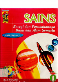 Image of SAINS Energi dan perubahannya bumi dan Alam Semesta SMP kelas 1