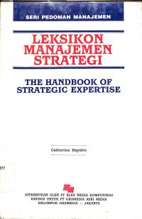 Image of LEKSIKON MANAJEMEN STRATEGI