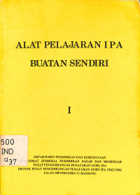 Image of ALAT PELAJARAN IPA BUATAN SENDIRI