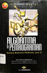 Image of ALGORITMA & PEMOGRAMAN
Dalam Bahasa PASCAL dan C