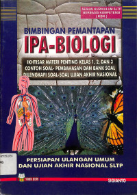 Image of BIMBINGAN PEMANTAPAN IPA-BIOLOGI