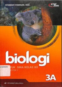 Image of Biologi untuk SMA kelas XII 
semester 1 
jilid 3A