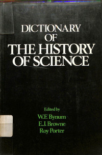 Image of Dictionary of The History of Science