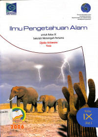 Image of Ilmu Pengetahuan Alam Untuk Kelas IX Menengah Pertama