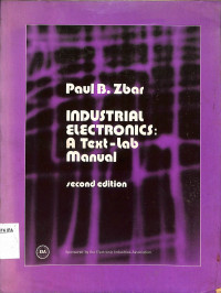 Image of INDUSTRIAL ELECTRONICS A Text-Lab Manual
