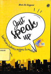 Image of Just Speak Up Berbicara Bahasa Inggris Itu Mudah