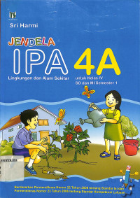 Image of JENDELA IPA Lingkungan dan Alam Sekitar untuk Kelas IV SD dan MI Semester 1 4A