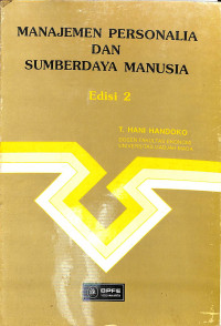 Image of Manajemen Personalia dan SUmberdaya Manusia
