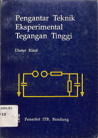 Image of Pengantar Teknik Eksperimental Tegangan Tinggi