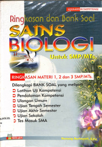 Image of Ringkasan dan Bank Soal SAINS BIOLOGI Untuk SMP/MTs