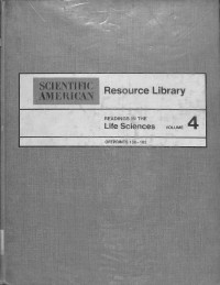 Image of SCIENTIFIC AMERICAN Resource Library READINGS IN THE Life Sciences OFFPRINTS 138-182 VOLUME 4