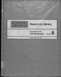 Image of SCIENTIFIC AMERICAN Resource Library READINGS IN THE Life Sciences OFFPRINTS 1121-1162 VOLUME 8