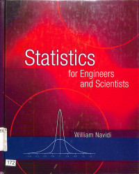 Image of STATISTICS for Engineer and Scientists