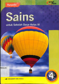 Image of Sains untuk Sekolah Dasar Kelas IV