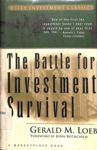 Image of The Battle for Investment Survival