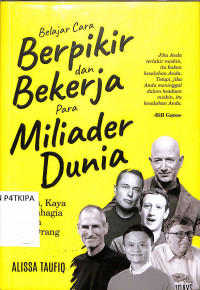 Image of Belajar Cara Berpikir dan Bekerja Para Miliarder Dunia