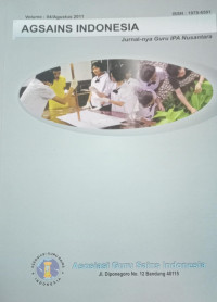 Image of AGSAINS INDONESIA (Jurnal-nya Guru IPA Nusantara)