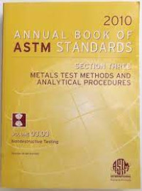 Image of Annual Book of ASTM Standards section fourteen