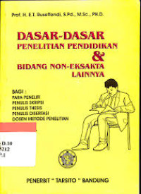 Image of Dasar-Dasar Penelitian Pendidikan & Bidang Non-Eksakta Lainnya