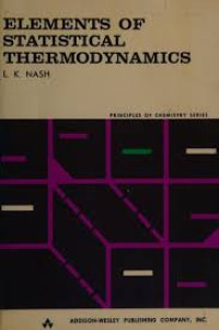 Image of Elements of statistical Thermodynamics