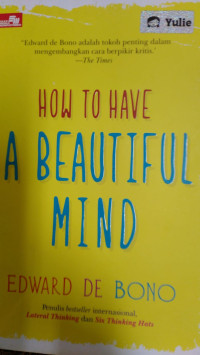 Image of How To Have A Beautiful Mind