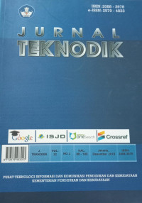 Image of JURNAL TEKNOKDIK Vol.22
