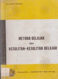 Image of Metoda Belajar dan Kesulitan-Kesulitan Belajar