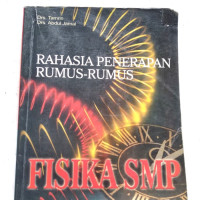 Image of Rahasia Penerapan Rumus-Rumus Fisika SMP