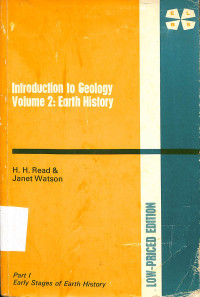 Image of Introduction to Geology Volume 2 : Earth History PART 1
Part I 
Early Stages of Earth History
LOW-PRICED EDITION