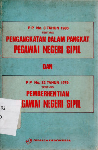 Image of Pengangkatan Dalam Pangkat Pegawai Negeri Sipil PP No. 3