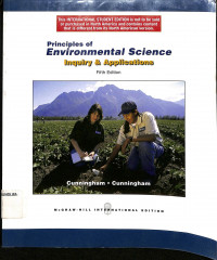 Image of Principles of Environmental Science Inquiry and Applications Fifth Edition