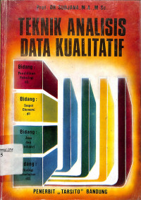 Image of TEKNIK ANALISIS DATA KUALITATIF