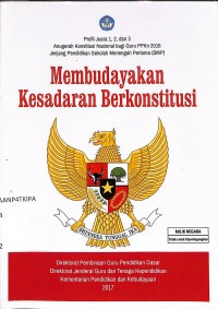 Image of Membudayakan Kesadaran Berkonstitusi