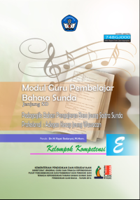 Image of Bahan Pangajaran Basa jeung Sastra Sunda, jeung  Adegan Kecap jeung Apresiasi Wawacan